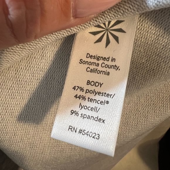 #126 ATHLETA PACER DRESS HEATHER GREY LARGE NWT - Picture 6 of 6